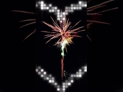 آتش بازی حرفه ای آتش بازی کیک 49 شات در سلام سلطنتی مالزی