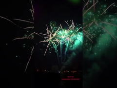 کیک نمایش بزرگ چینی آتش بازی مناسبتی حرفه ای 256 شات برای هالووین