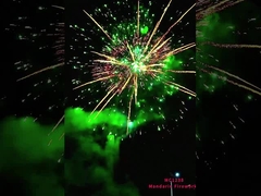 چینی 168 شات رنگارنگ آسمان مصرف کننده کیک آتش بازی برای جشن در فضای باز