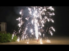 واحد مصرف کننده آتش بازی Un0336 1.4g قوطی چای آتش بازی فواره های بیرونی