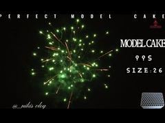 ماندرین 99 شات رنگارنگ مصرف کننده کیک آتش بازی برای جشن