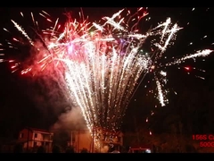 ماندارين 500G 156 شات کيک مصرف کننده آتش بازی