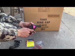 نويت بازيچه اسلحه آتش بازي 121 کلاهک گاوچرون 8 شات کلاهک حلقه پلاستيکي