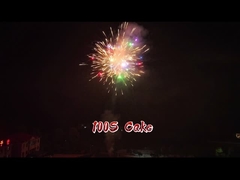 عمده فروشی کارخانه مواد آتش بازی 2025 چینی فضای باز 100 شوت فشفشه کیک کاغذی برای جشنواره