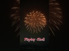 فشفشه های توپخانه ای نمایشی آتش بازی با پوسته های 1.3G با کیفیت بالا و حرفه ای لیویانگ