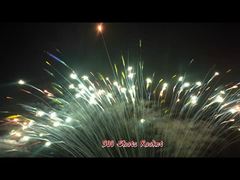 ۳۰۰ عکس آتش بازی کیک قابل تنظیم در فضای باز ۱٫۳G حرفه ای رنگارنگ آتش بازی در روز