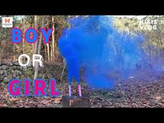 کارخانه چینی عروسی روزانه دستی رنگ دود شعله آتش بازی حزب جنسیت آشکار دود بمب