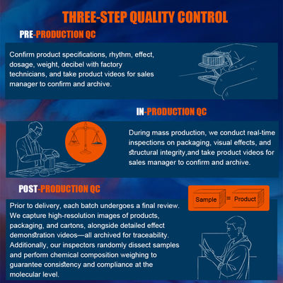 Wholesale Photograph Wedding Party Colorful Smoke Bomb Fountain Flare Fireworks Customized Pyrotechnics