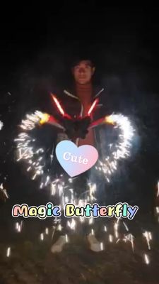 فستیوال Outdoor Toy Fireworks Magic Butterfly Fireworks 1.4G 0336 For Celebration