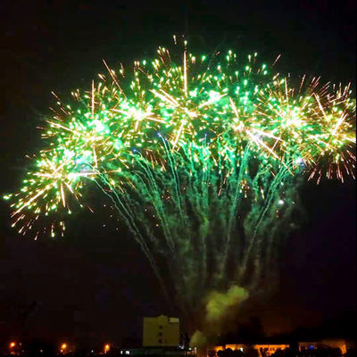 Mandarin Fireworks Pyrotechnics 130 Shots نمایش حرفه ای آتش بازی 1.4 گرمی کیک آتش بازی نمایش
