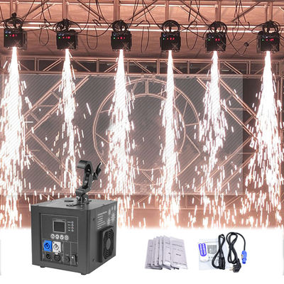 800W آبشار از راه دور معکوس ماشین جرقه سرد برای مرحله جرقه سقوط کنترل حالت DMX512/ از راه دور