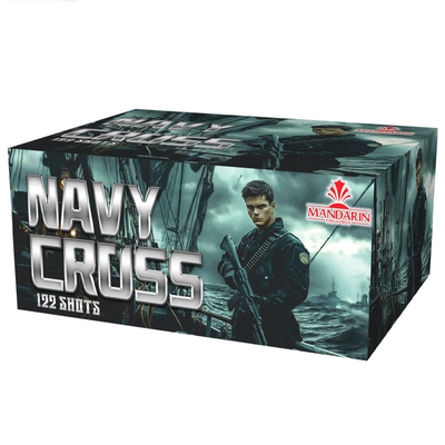 کارخانه لیویانگ 122 شات CE Market NAVY CROSS آتش بازی کیک FAFBWL CE Approved آتش بازی کیک Outdoor Salute Pyrotechnics