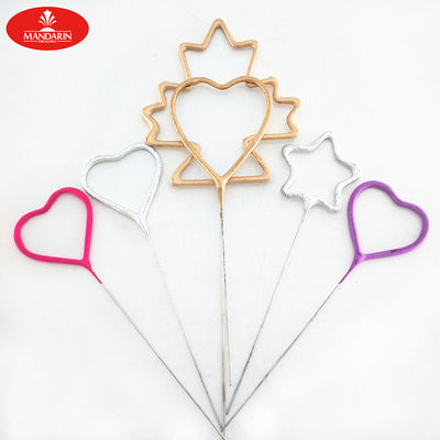 جرقه های برقی داخلی 225 میلی متری آتش بازی Morning Glory Star Heart شکل