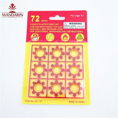 Novelty Toys Gun Fireworks , کلاهک حلقه پلاستیکی 121 کابوی 8 شات