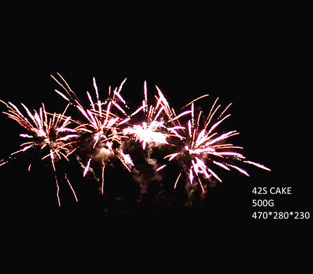 42 Shots Consumer Cake Fireworks From Liuyang Professional Fireworks Supplier Fire Works Custom Fire Works