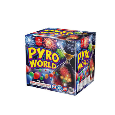 Cute Mines 16 Shots Consumer Cake Fireworks 30*36*225mm برای جلسات جشن