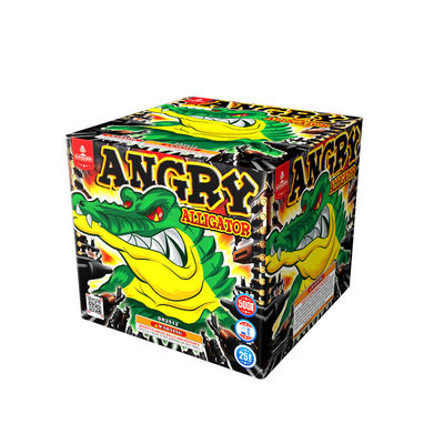 آتش بازی Hunan Liuyang , OEM Brocade Crown 25 Shots Fireworks Cake