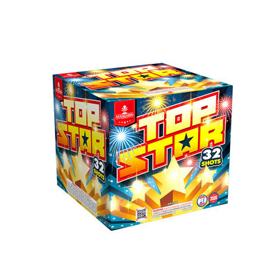 1.4 گرم Un0336 Cakes Fireworks , 32 Shots Top Star Fireworks