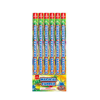 Liuyang صادرات 8 توپ رومی شمع، 14 کیلوگرم توپ جشنواره آرم سفارشی