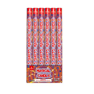 Liuyang 5 Balls Magical Roman Candles Fireworks AFSL Certified