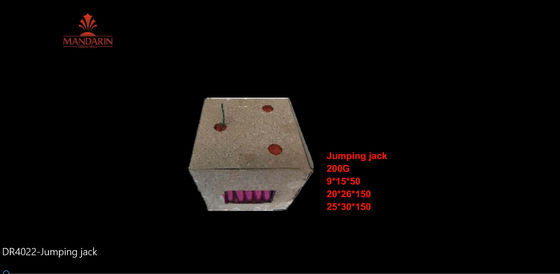 1.4G UN006 Consumer Cake Fireworks Pyro 200 گرم برای کریسمس