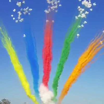 سفارشی Pyrotechnics ماندارین در روز کیک آتش بازی 49 شات